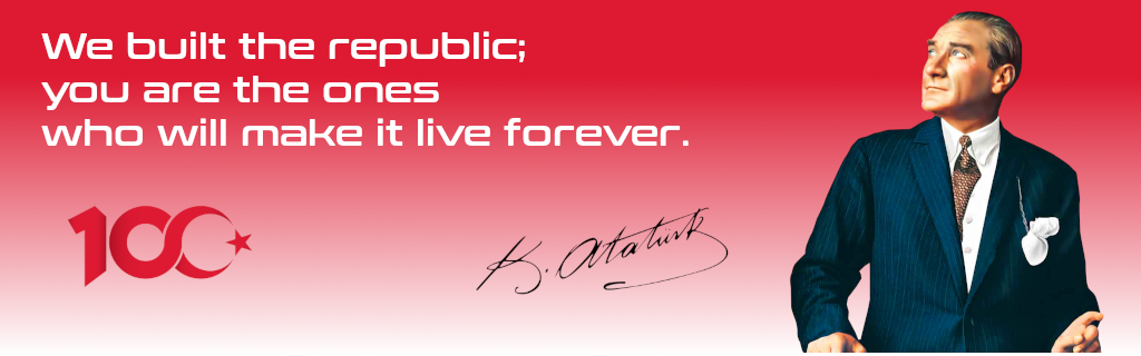 We built the republic, you are the ones who will make it live forever.